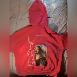 Pink Split Mona Lisa Jacket